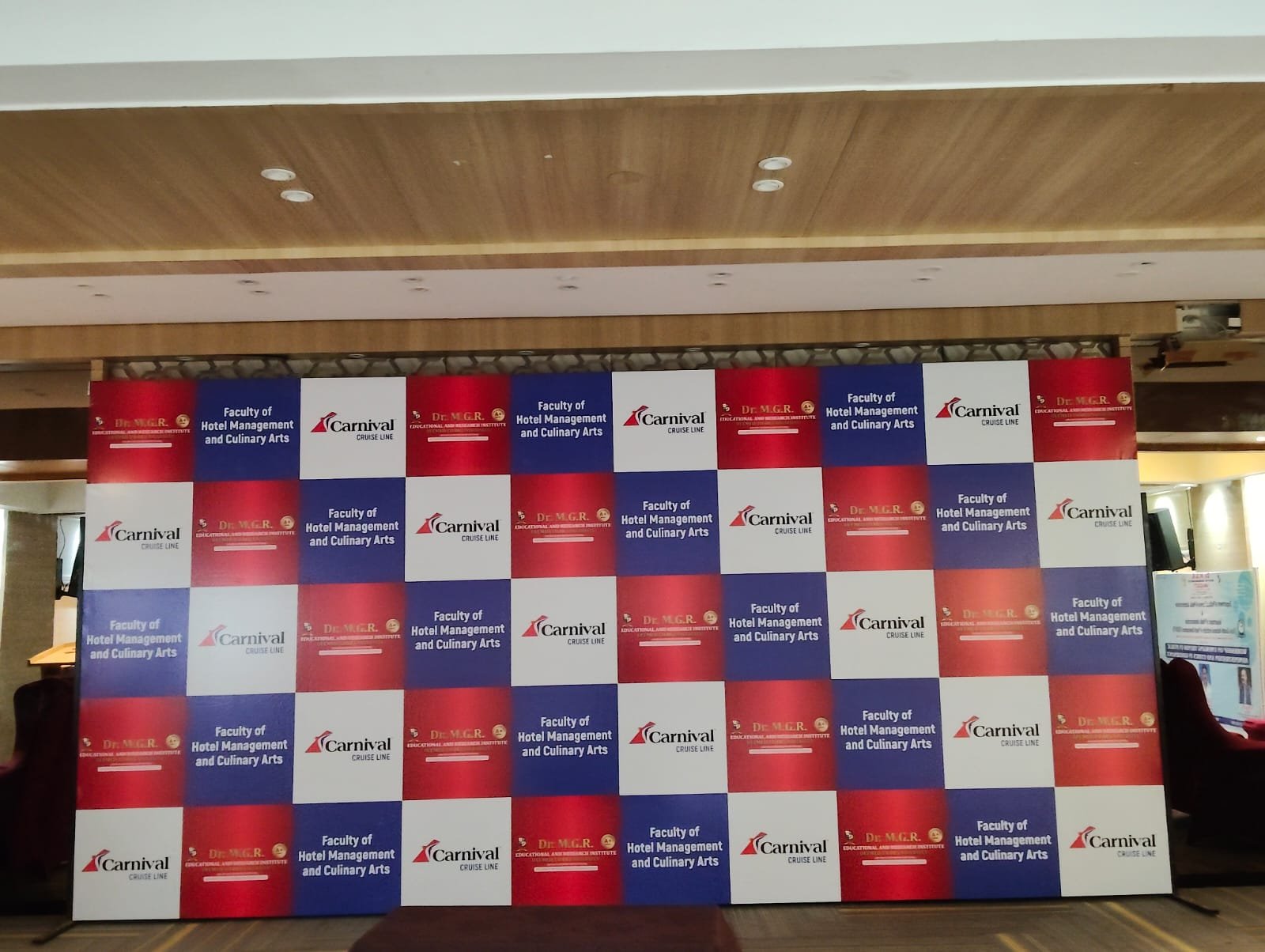 Founders Seminar rollup banners